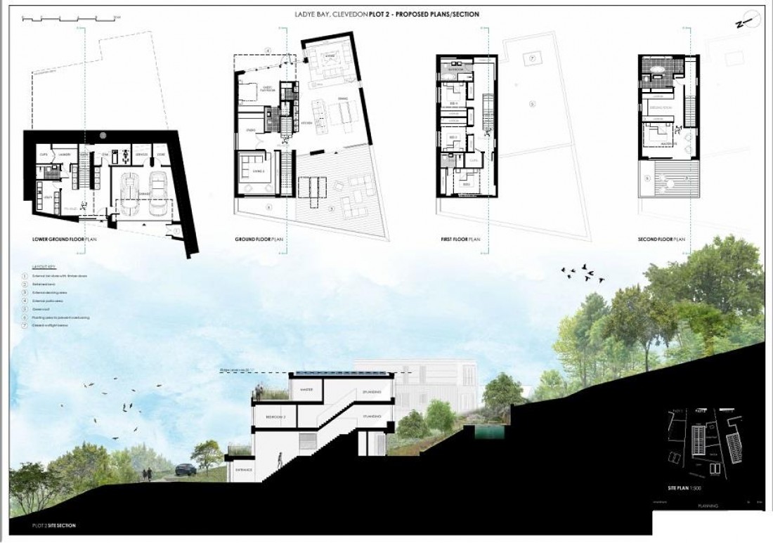 Floorplan for ICONIC SITE | 4 X DETACHED | CLEVEDON