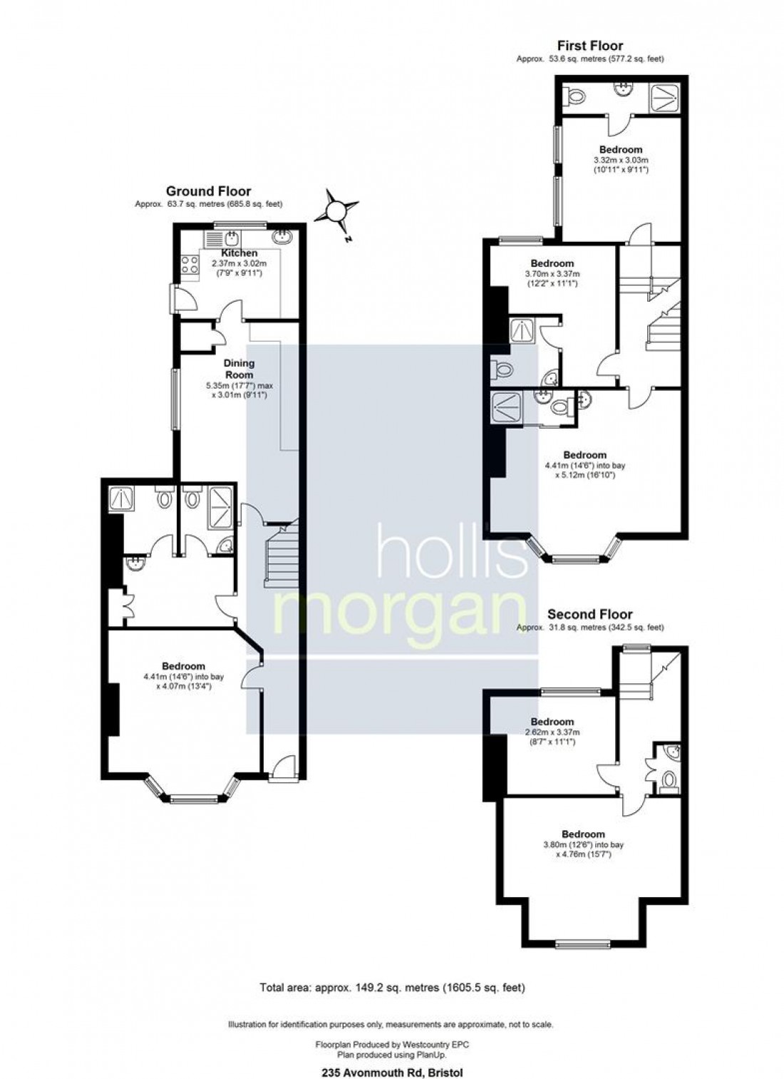 Floorplan for 235 Avonmouth Road, Avonmouth, Bristol