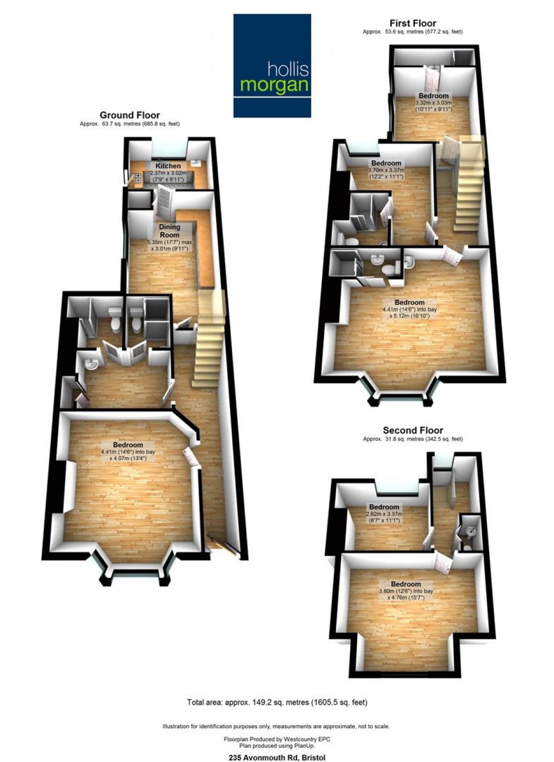 Floorplan for 235 Avonmouth Road, Avonmouth, Bristol