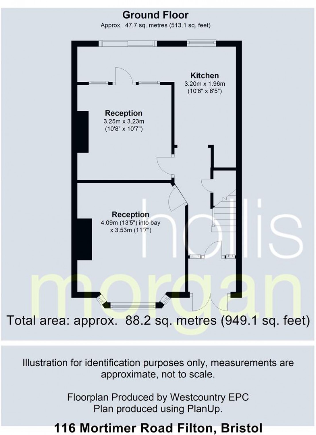 Floorplan for Mortimer Road, Filton, Bristol