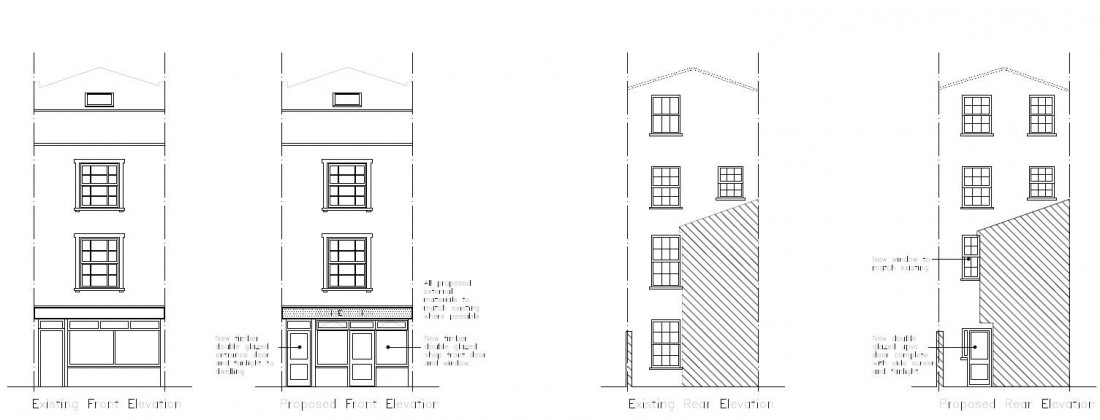 Floorplan for PLANNING GRANTED - FLAT DEVELOPMENT