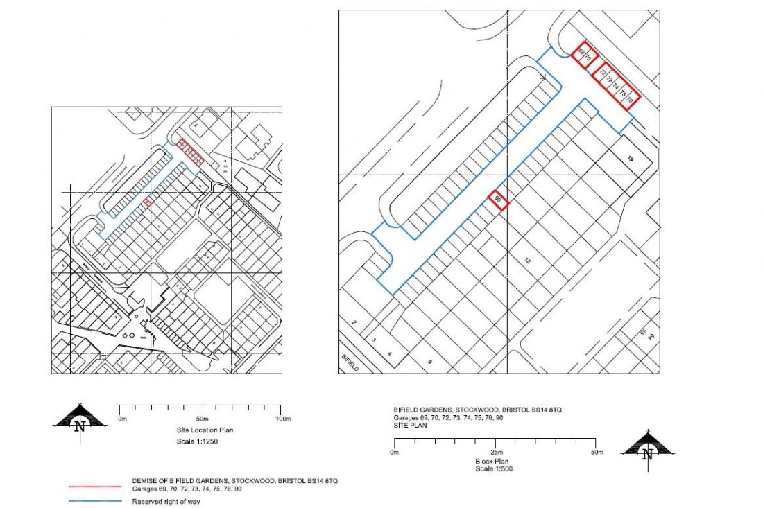 Floorplan for 2 GARAGES - STOCKWOOD