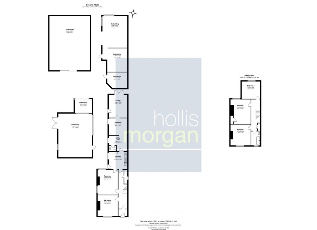 Floorplan for Staunton Lane, Whitchurch, Bristol