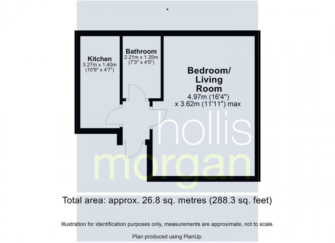 Floorplan for STUDIO | UPDATING | BA1