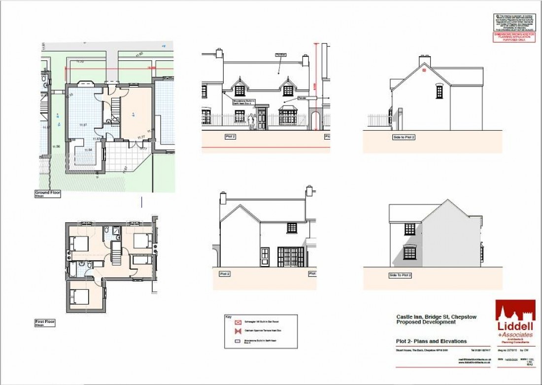 Floorplan for PLANNING | 4 X HOUSES | CHEPSTOW