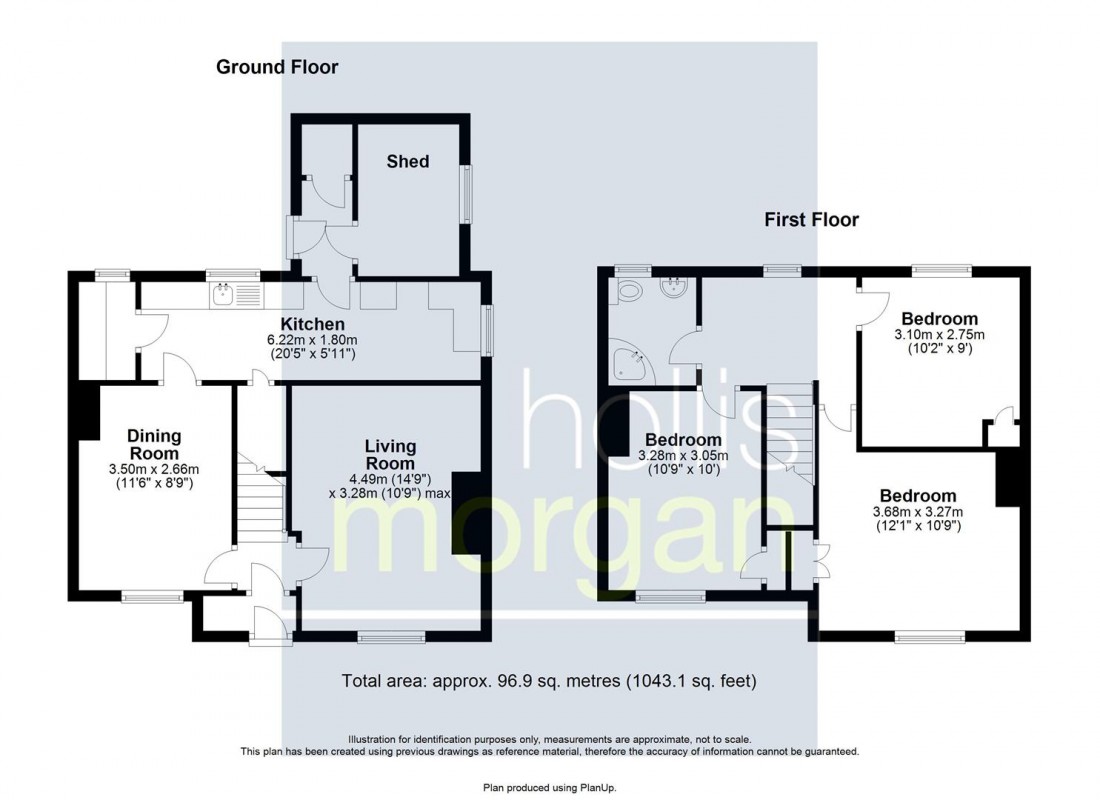 Floorplan for SEMI FOR UPDATING | EVERCREECH