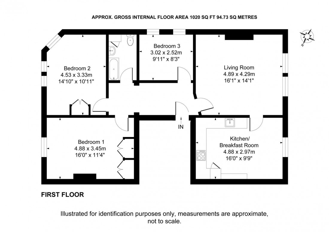 Floorplan for Durdham Park, Redland