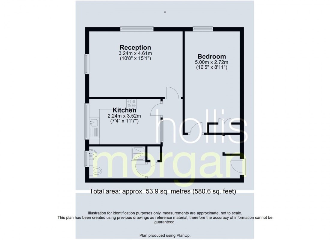 Floorplan for VACANT FLAT | BS16