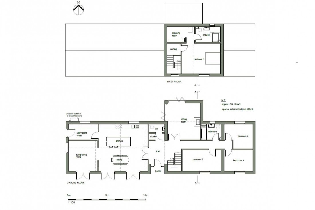 Floorplan for 5 + ACRE PLOT | PLANNING | BURROWBRIDGE