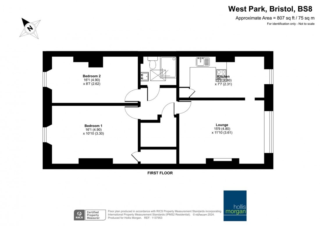 Floorplan for West Park, Clifton