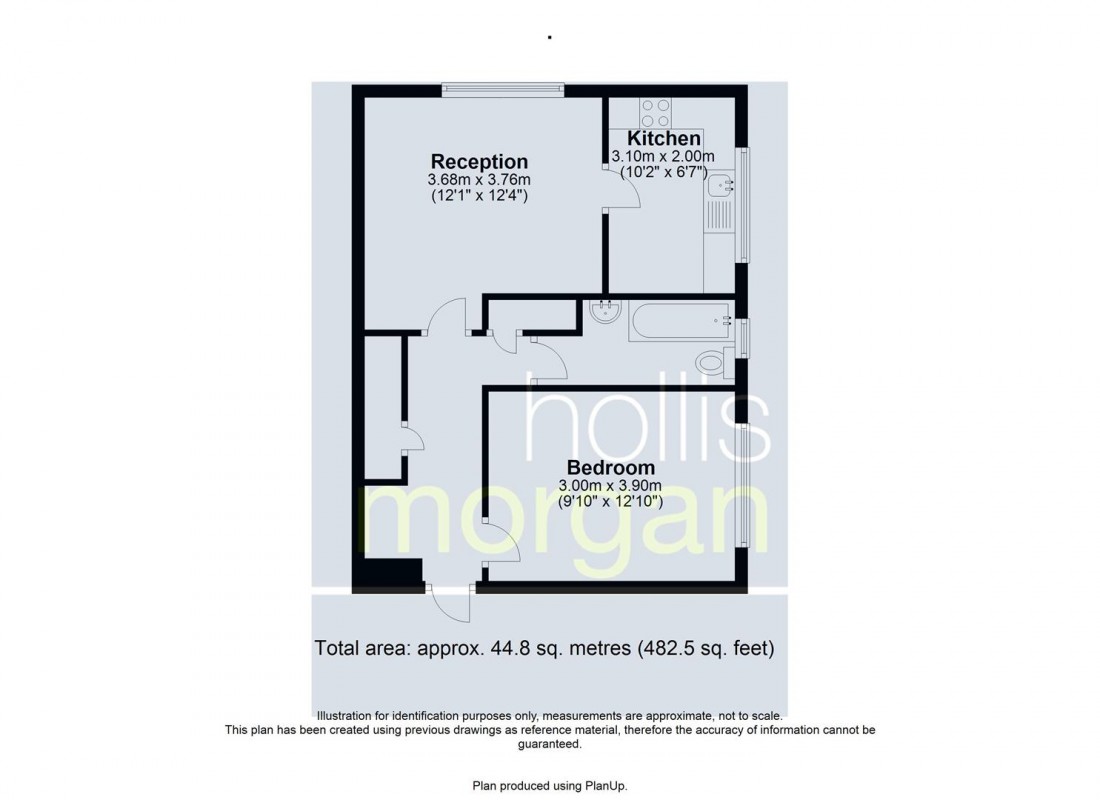 Floorplan for GROUND FLOOR FLAT | STOCKWOOD