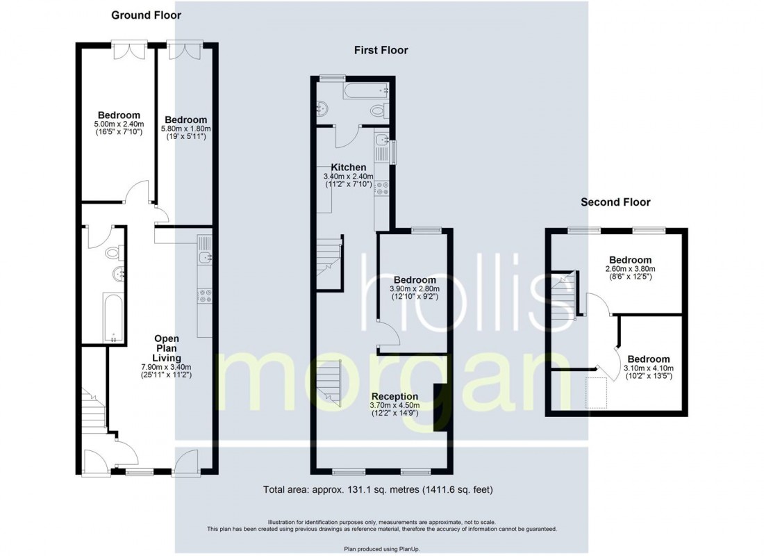Floorplan for 2 X FLATS | BS3