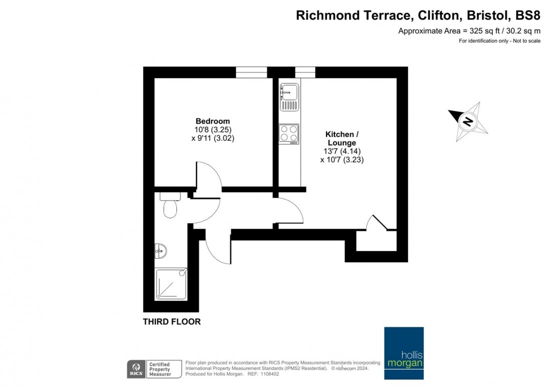 Floorplan for Richmond Terrace, Clifton