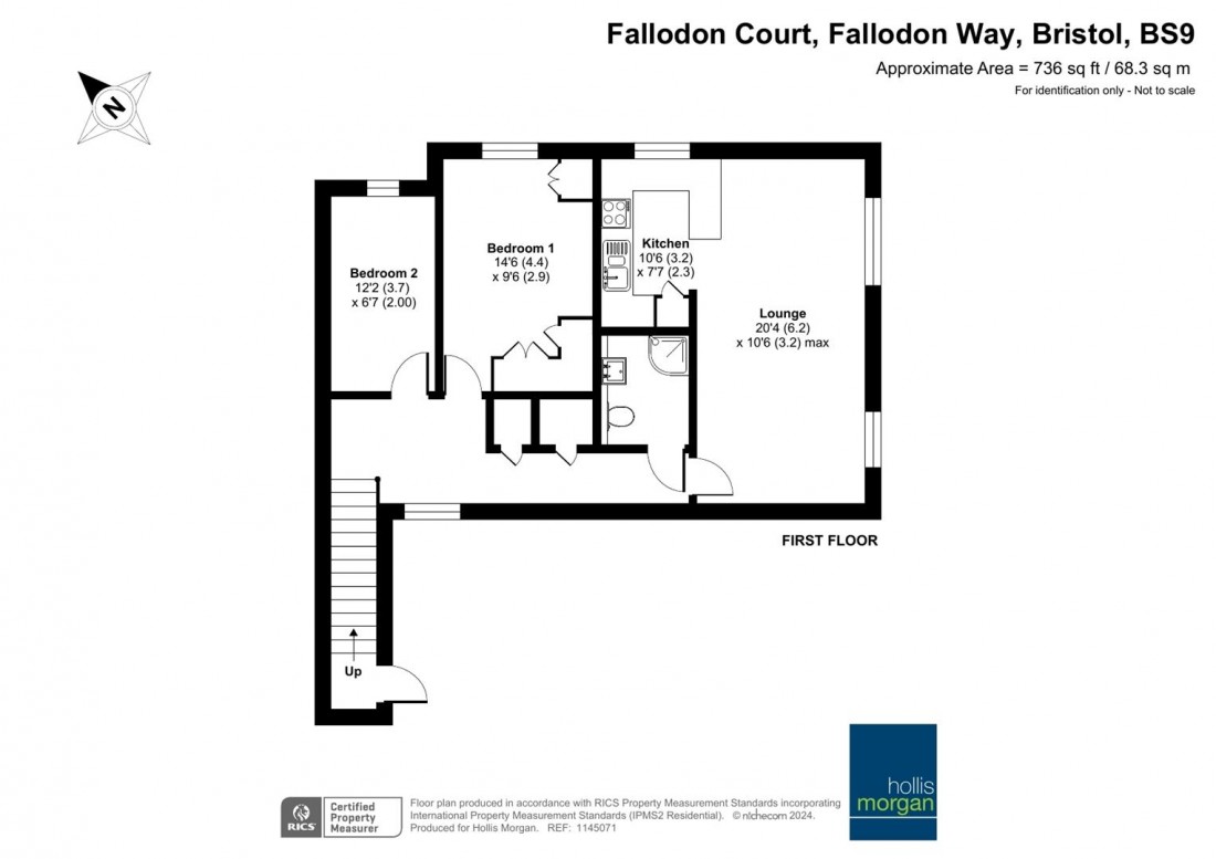 Floorplan for Fallodon Way, Henleaze