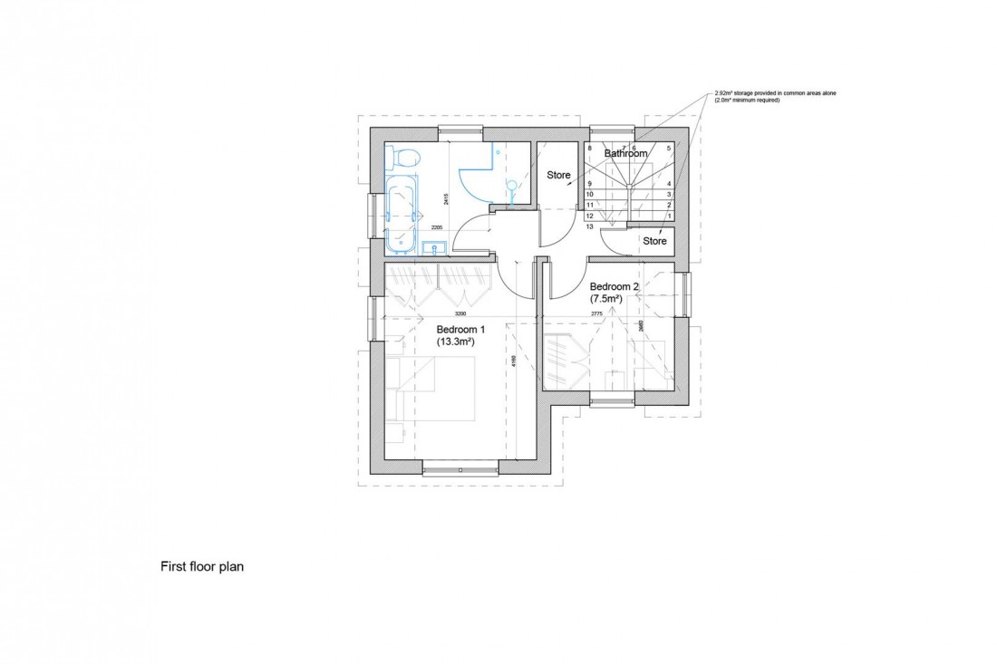 Floorplan for HOUSE + PLOT COMBO | SHIREHAMPTON