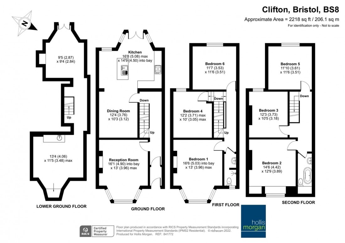 Floorplan for Alma Road Avenue, Clifton