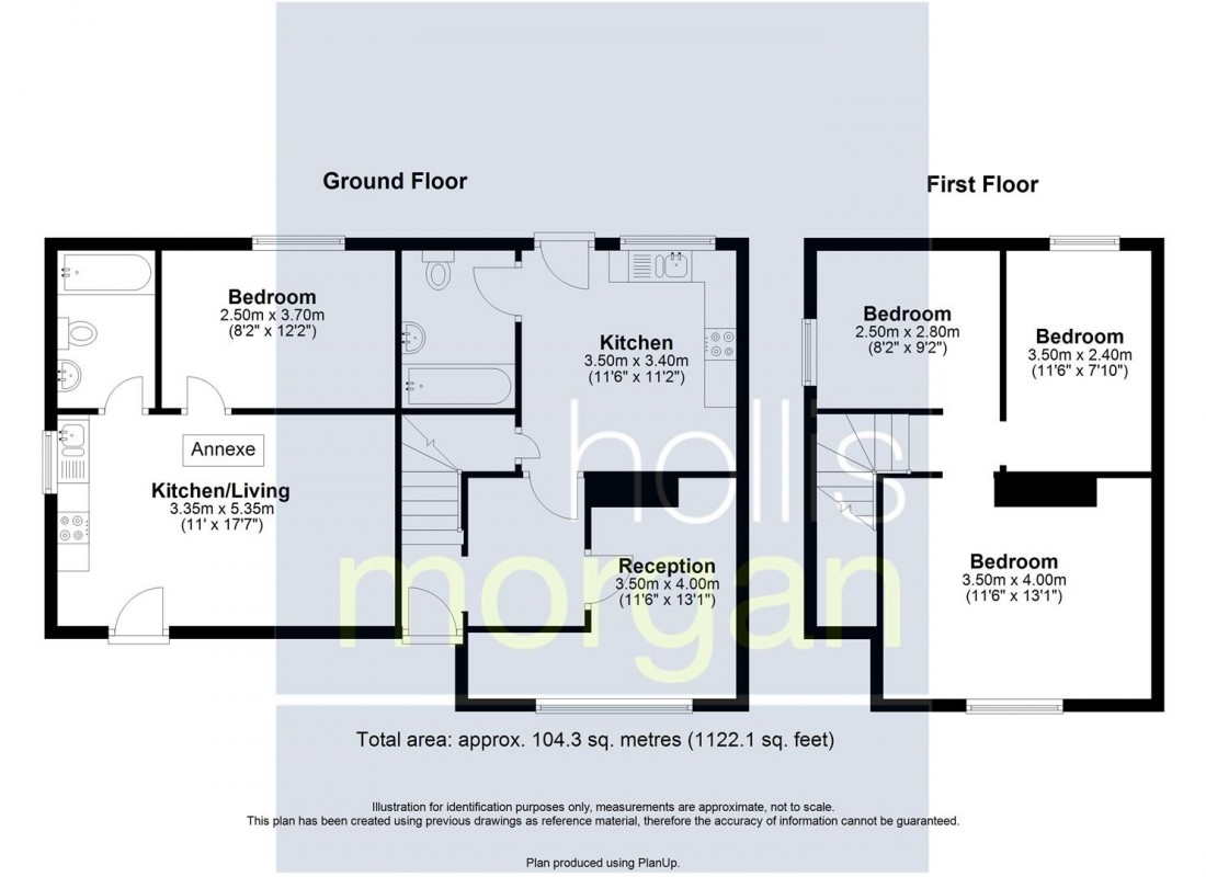 Floorplan for HOUSE + ANNEXE | BS4