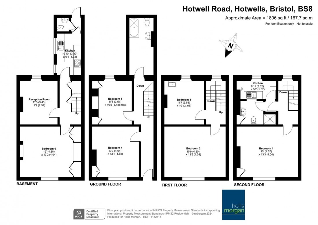 Floorplan for Hotwell Road, Hotwells