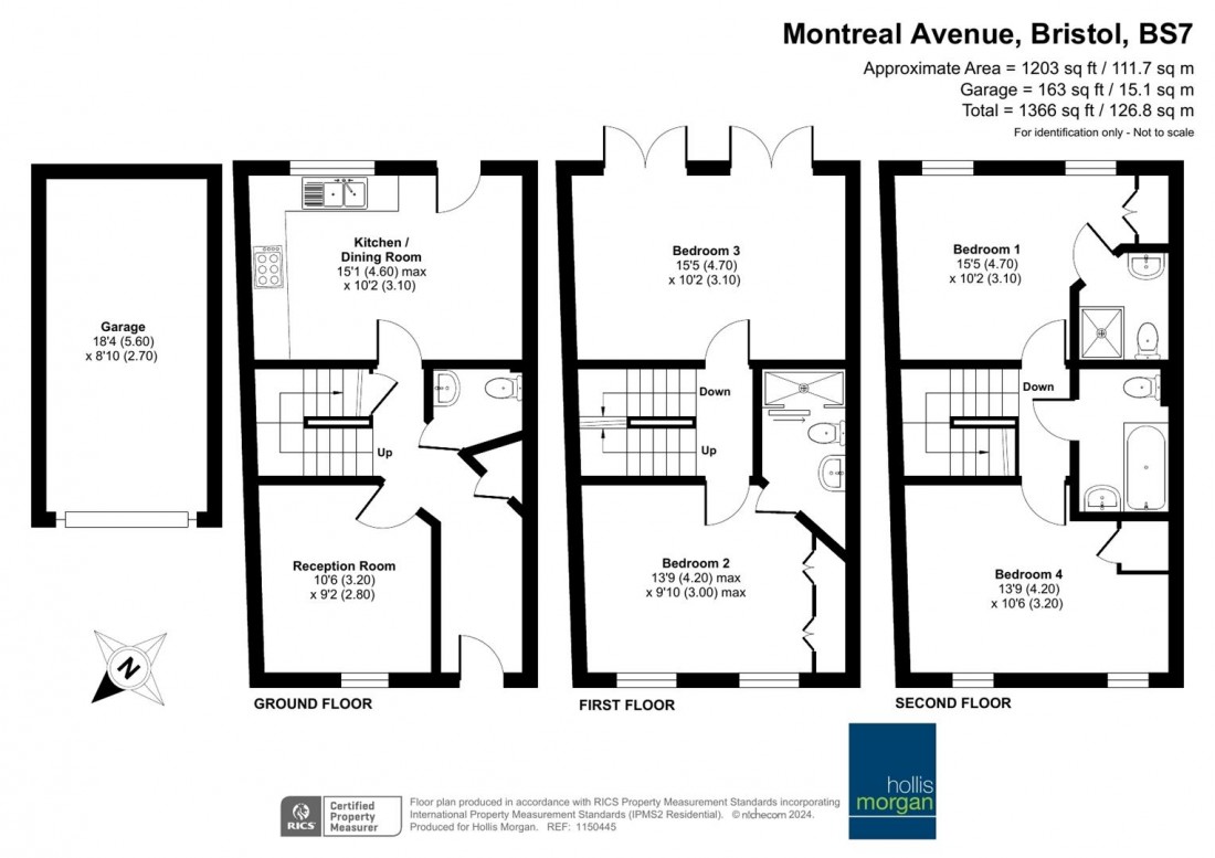 Floorplan for Montreal Avenue, Horfield