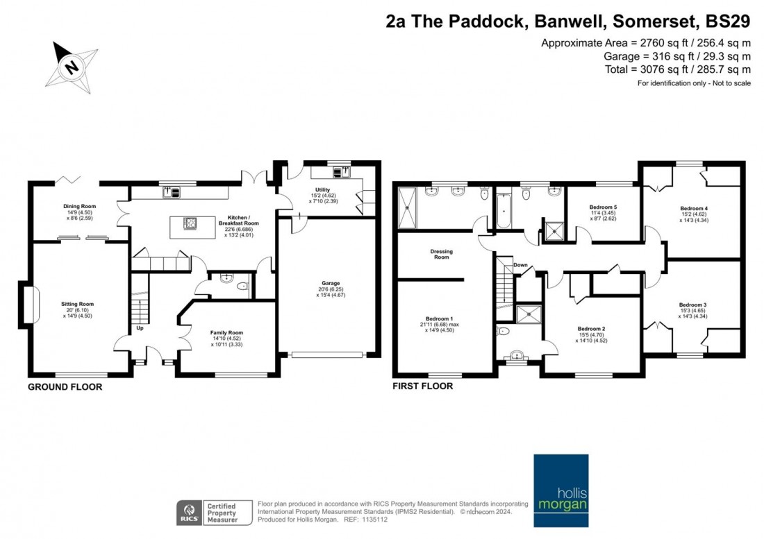 Floorplan for The Paddock, Banwell