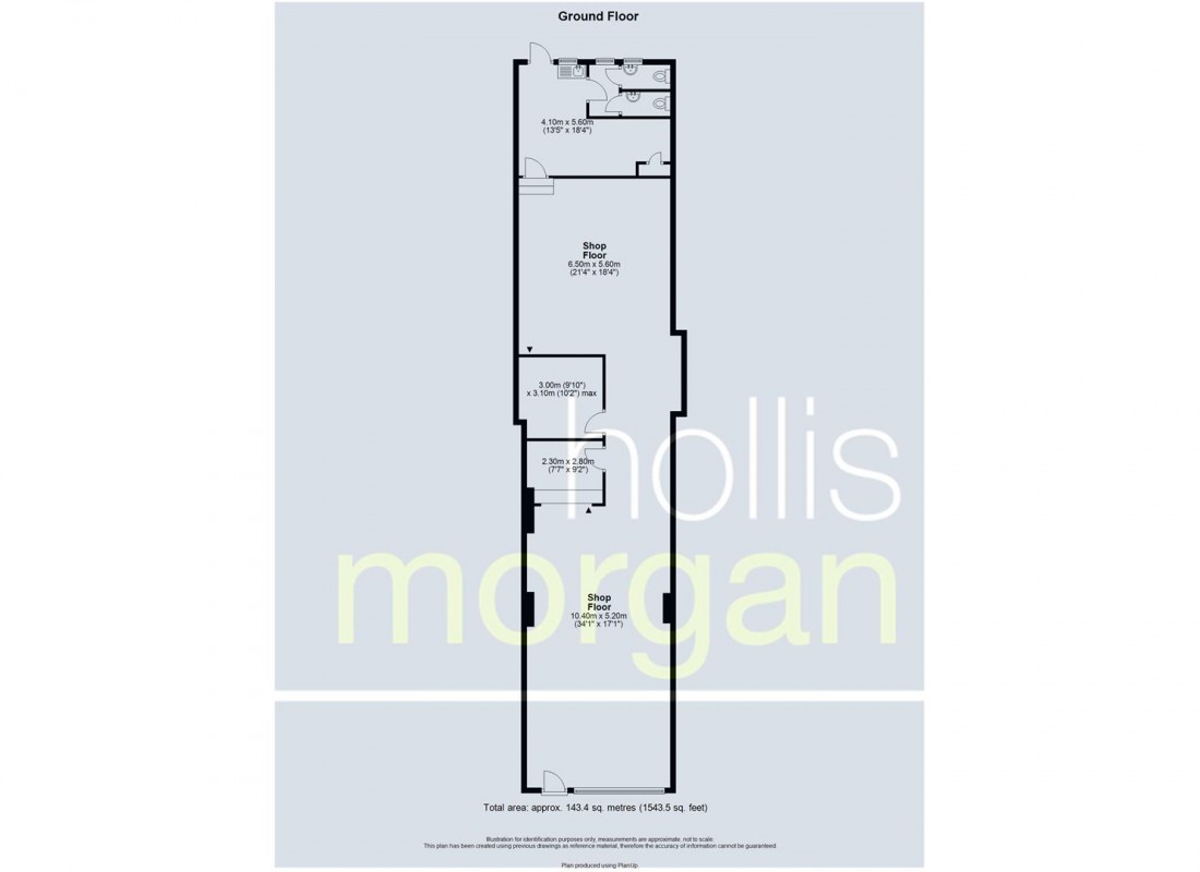 Floorplan for VACANT COMMERCIAL | STROUD