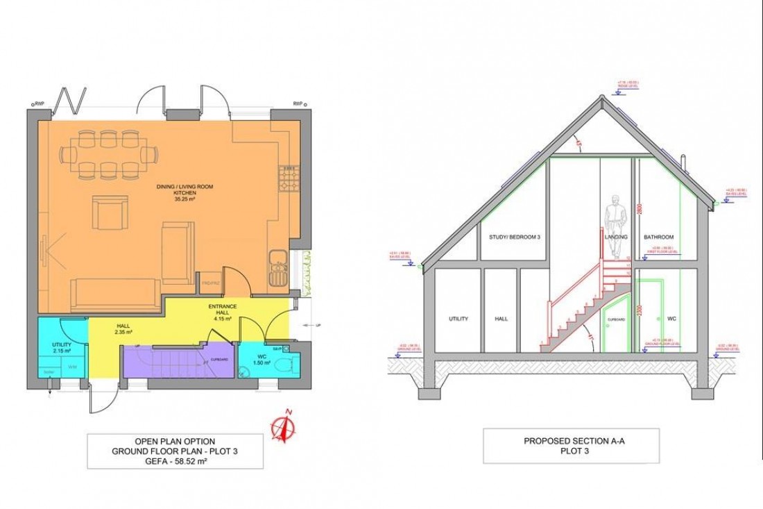 Floorplan for PLOT | PLANNING GRANTED | BRISLINGTON