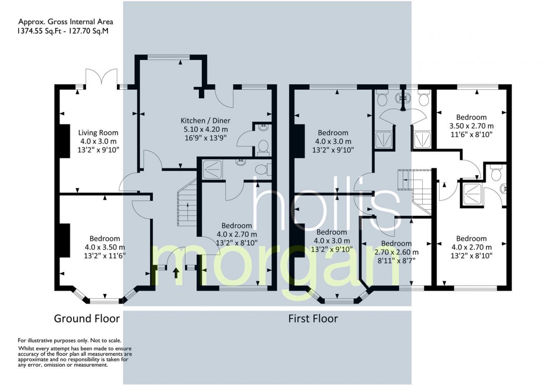 Floorplan for HMO | £71,400 pa | BS7