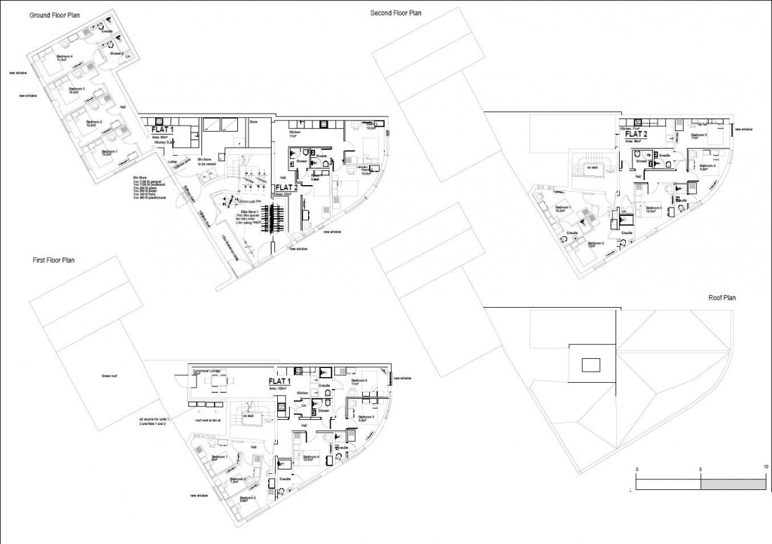 Floorplan for 18 BED HMO | £167k pa | BS5