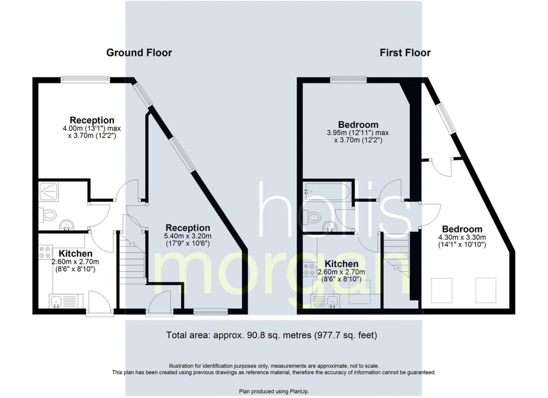 Floorplan for 2 FLATS | GARAGES | LAND | KINGSWOOD