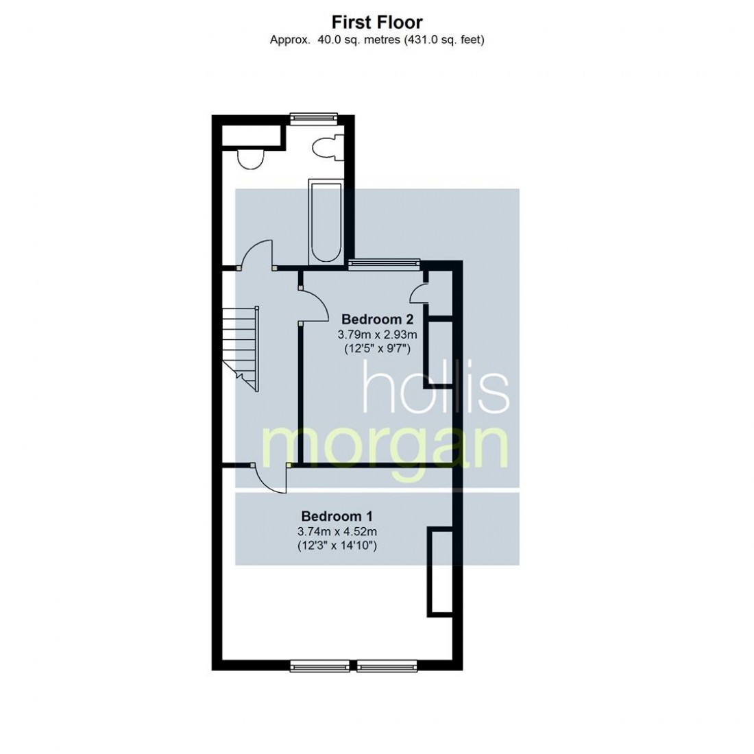 Floorplan for Battersea Road, Easton, Bristol