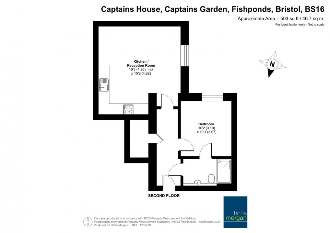 Floorplan for Captains Gardens, Fishponds