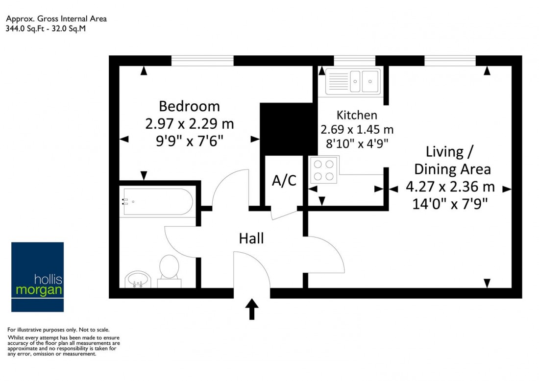 Floorplan for Richmond Terrace, Clifton