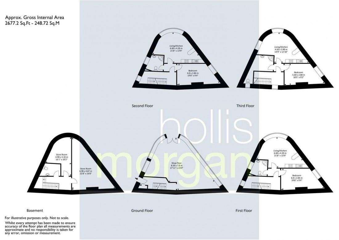 Floorplan for Colston Street, Bristol