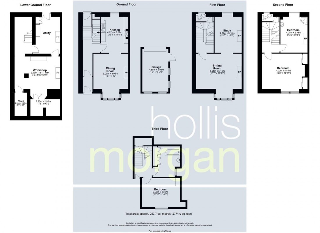 Floorplan for Clifton, Bristol