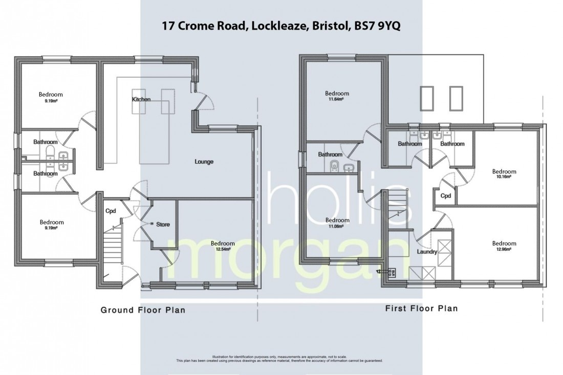 Floorplan for HMO INVESTMENT | £63K PA