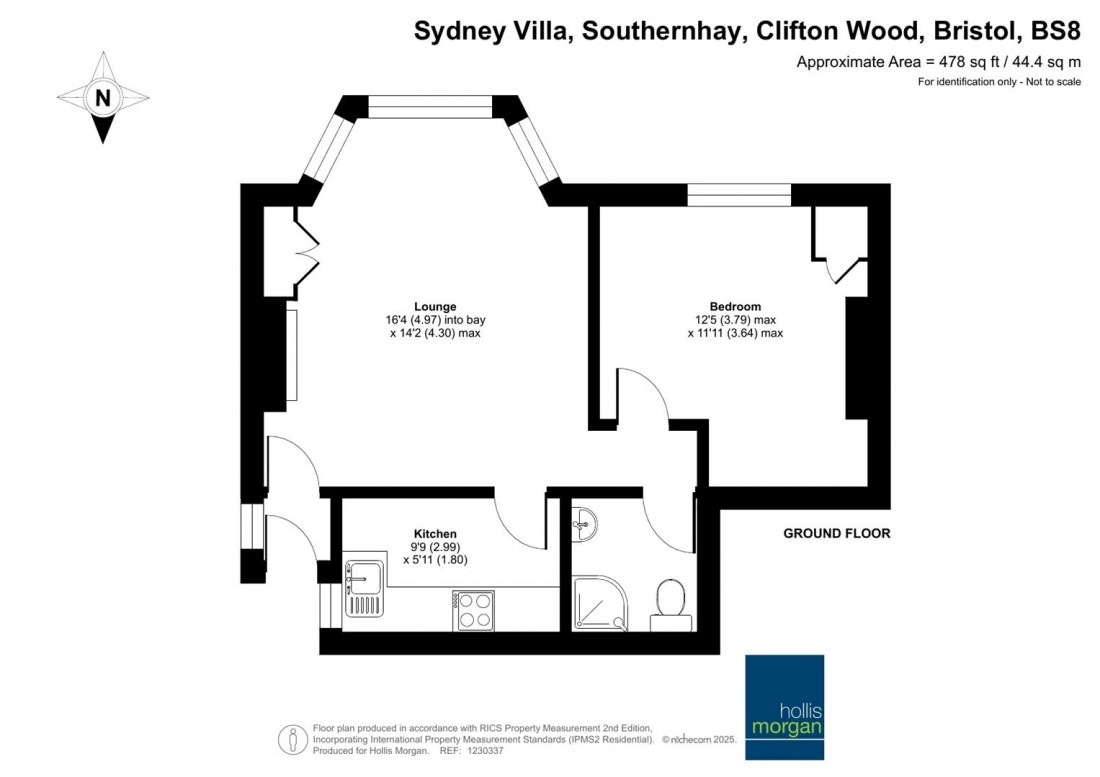 Floorplan for Southernhay, Clifton Wood