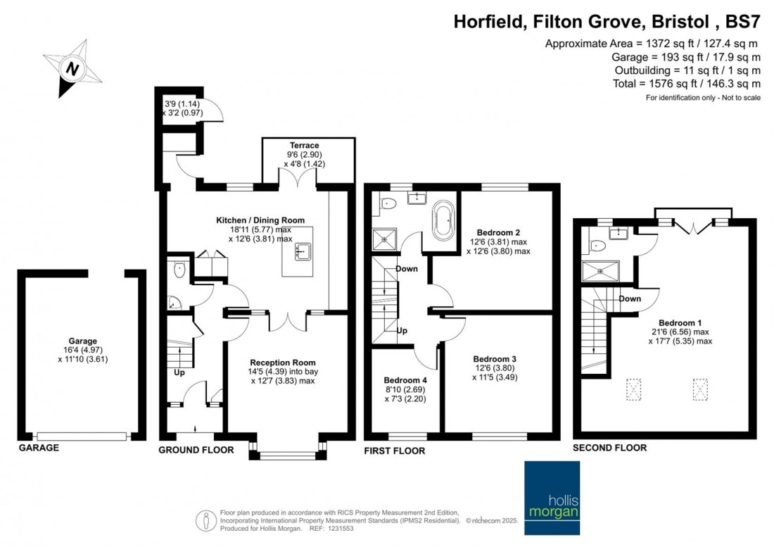 Floorplan for Filton Grove, Horfield