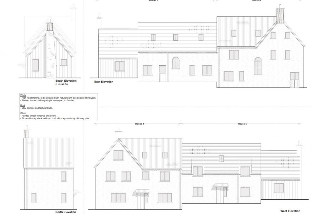 Floorplan for PLANNING | 5 HOUSES | BROCKWEIR