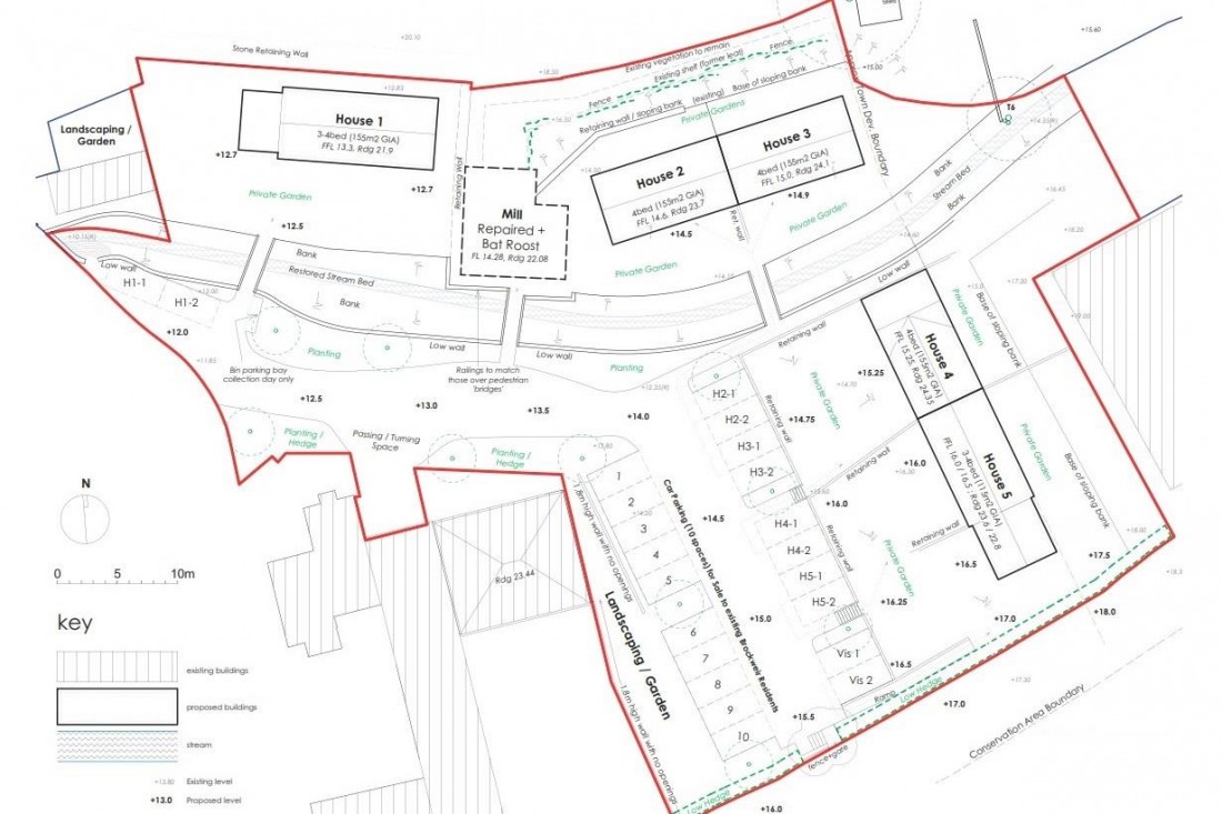 Floorplan for PLANNING | 5 HOUSES | BROCKWEIR