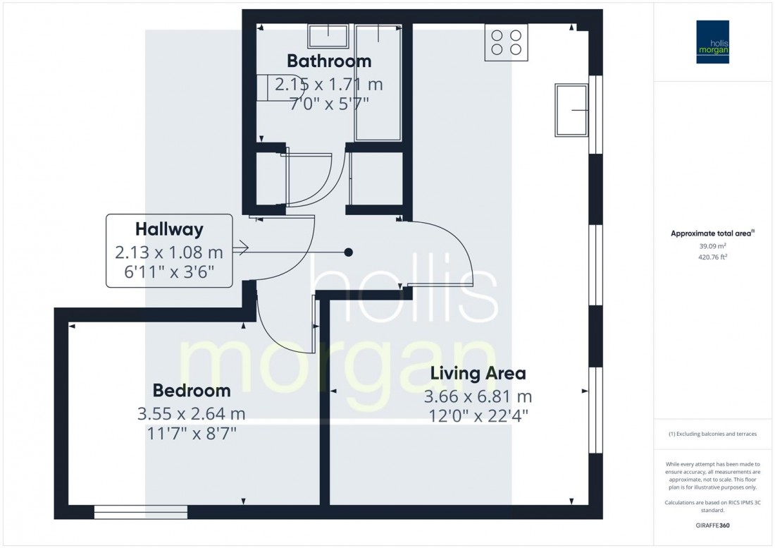 Floorplan for TENANTED FLAT | TWERTON