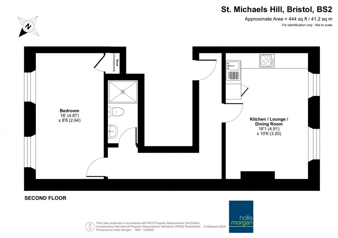 Floorplan for St. Michaels Hill, Kingsdown