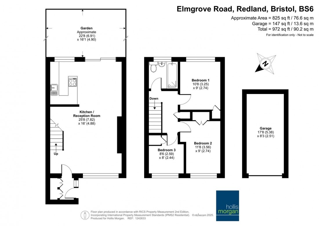 Floorplan for Elmgrove Road, Redland